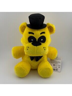 Five Nights at Freddy’s Golden Freddy 8” Plush Jazwares FNAF Glow Eyes NWT